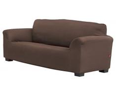 Belmarti - Copridivano Elastico, MOD. Toronto, in Poli-Cotone 1 Posto Marrone