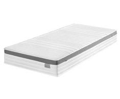 Traumnacht Comfort, Materasso in Schiuma Fredda con Schiuma a Memoria (Memory Foam), Durezza 3, 90 x 200 cm