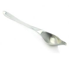 Moha 50647 Snella Cucchiaio di Decorazione Acciaio Inox Grigio 10 x 2 x 22 cm