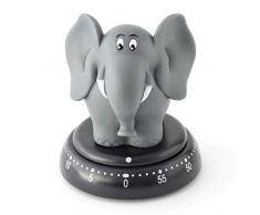 Bengt EK Design be624g Timer da Cucina, in plastica, Colore: Grigio