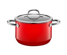 Silit Passion Pentola pentola per stufati 20 cm Rosso