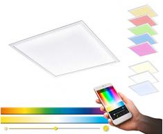 EGLO SALOBRENA-C Plafoniera a griglia, Bianco, 620 x 620 mm