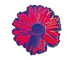 Artopweb Pannelli Decorativi Forma Warhol Daisy C.1982 Quadro, Legno, Multicolore, 82x1.8x82 cm