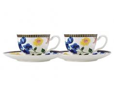 Maxwell & Williams HV0052Â Tea & C Demi tazzine e piattini, con design contessa