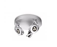 Philips 564233116 - Plafoniera Ledino a 3 LED, 7,5 W moderno Metallo