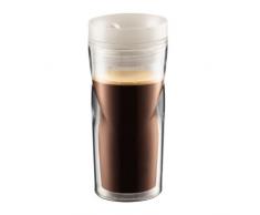 Bodum Travel Mug Trasparente, Bianco 1pezzo(i) bicchiere e tazza