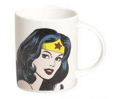 Excelsa Super Eroi Mug Wonder Woman 300 ml, Porcellana, Bianco, 8.9x8.9x9 cm