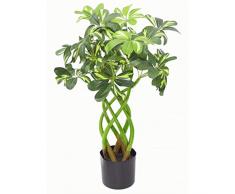 Arboricola - Cespuglio artificiale in vaso nero, 70 cm
