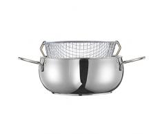 INOXRIV Friggitrice IOBIO, Acciaio Inox, Diametro cm. 20