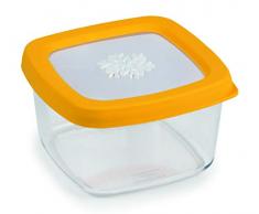 Snips 021536 Aroma-Contenitore salvafreschezza da 0,50 lt, Trasparente con Tappo Giallo