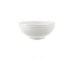 Villeroy & Boch Cellini Ciotola, 21 cm, Porcellana Premium, Bianco