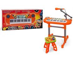 Viscio Trading 161924 Tavolo Morbido 6 Vasetti con Accessori, Plastica, Multicolore, 30x30x30 cm