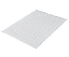 Kleine Wolke Plaza 3006114377 Tappetino da Bagno in Cotone, 60 x 80 cm, Cotone, Bianco, 20x20x5 cm