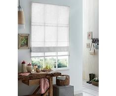 madecostore - Tenda a Pacchetto, con Base Dritta, 100 x 180 cm, Colore: Bianco