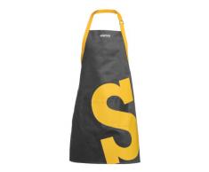 Premier Housewares 5018705750002 Grembiule Sorted, 100% Cotone, Nero/Giallo