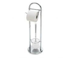 Axentia Kurt 280835 - Completo per WC con Porta Carta igienica