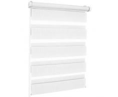 Rollmaxxx Tenda avvolgibile, Poliestere, Bianco, 55 x 150 cm