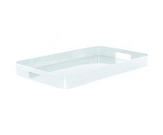 ZAK Designs 1313-0035 - Vassoio Rettangolare Gallery, Dimensioni: 43 x 29,2 cm, Colore: Bianco