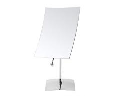 RIDDER Cinderella - Specchio cosmetico, Metallo, Cromato, ca. 14 x 11 x 30 cm