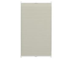 Gardinia Tenda Plissettata, Poliestere, Beige, 60 x 130 cm