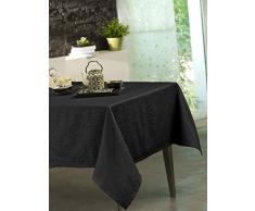 CALITEX Tovaglia Damassee Stacy Nero 150Â x 300