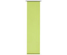 Gardinia Tenda (1 pannello), Opaco, Tessuto, Entry, Verde, 60 x 245 (LxH)