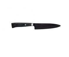 Kyocera Japan Coltello in Ceramica Nera, Legno Nero, Lama 13 cm