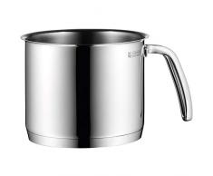 WMF, pentolino per Il Latte, Ã 14Â cm, Circa 1,7 l. Provence Plus, beccuccio, Cromargan, Acciaio Inox lucidato, Adatto per induzione, Lavabile in lavastoviglie