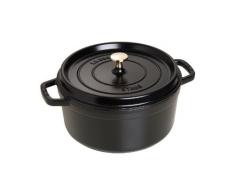 STAUB La Cocotte Casseruola, Ghisa, Nero, 26 cm