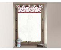 Soleil docre 043676 Tendina a vetro ricamata in cotone 60 x 90 cm ELOISE diSoleil dOcre