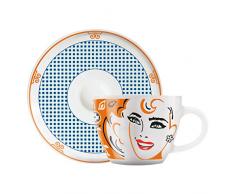 Ritzenhoff Mio Piccolo Tesoro di Design 1580122 tazzina e piattino, Michal Shalev, Autunno 2015