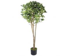 Leaf Foglia - Pianta Artificiale con Vaso, 135 cm