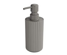 Allstar - Dispenser per Sapone in Polipropilene, Ã 7 x 18 cm, Colore: Tortora