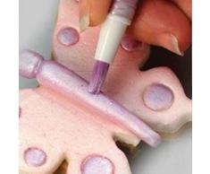 silikomart Wonder Brush Penna Punta Pennello Alimentare per Decorazione di Torte Rose