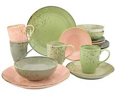 Creatable Nature Collection Vintage Garden 20298 - Servizio di stoviglie, 16 pezzi