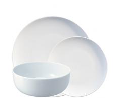 LSA Dine - Set 12 pezzi per pranzo. Bianco