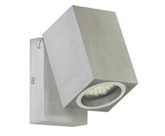 Ranex 5000.488 Lorna Lampada da Parete a LED, Argento