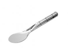 Piazza Spatola per Dolci e Gelato 25 cm In Acciaio Inox - Spatole Cucina Professionali per Gelaterie, Bar, Pasticcerie e Ristoranti dal Design Moderno Made in Italy