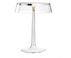 Flos Bon Jour Lampada con Corona, 13 watts, Cromo/Trasparente