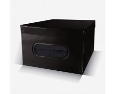 Ordinare&Co Scatola Guardaroba nero 50X42X28 Cm