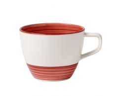Villeroy & Boch Manufacture Rouge Tazza da Caffè, 250 ml, Porcellana Premium, Rosso