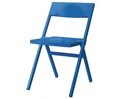 Alessi ASPN5015 Piana Sedia, Fibra di Vetro/PP, Blu
