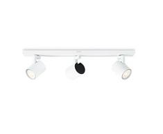 Philips 5309331p0, myLiving LED Spot Runner 3Â flg, 690LM, bianco, metallo, 3.5Â Watts, integrato, 9Â x 48Â x 10.9Â cm
