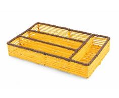 Villa dâEste Home Tivoli 2417425 Porta Posate Basso, Carta, Giallo