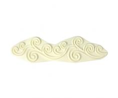 jem 116BD031 Tagliapasta per Cake Design, Bianco, 12 x 2 x 22 cm