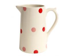 Red Spot, Caraffa Larga, Modello Earthenware, Rosso