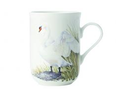 Maxwell & Williams pbw1075Â Birds of The World Tazza Cigno, Confezione Regalo, Porcellana, Bianco