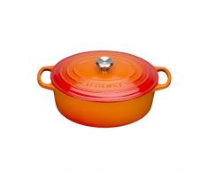 Le Creuset Casseruola Evolution in Ghisa con Coperchio, diameter 27 cm, Arancione, 21178270902430