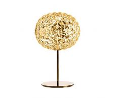 Kartell Planet Lampada da Tavolo con Stelo 22 W, Giallo, 31x53 cm