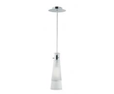 Ideal Lux Kuky Clear SP1 Lampada, Trasparente